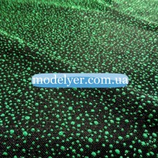 Ткань Трикотаж люрекс (зеленый)